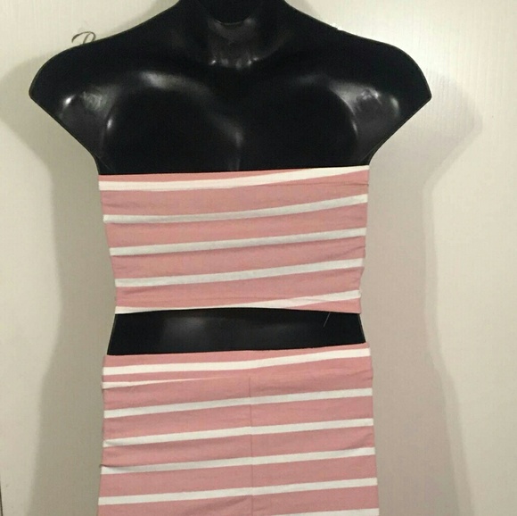 Striped skirt 2 PC Set - Picture 4 of 7